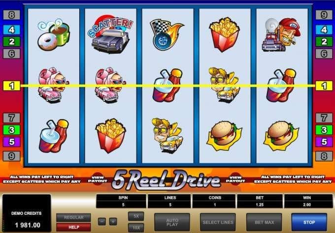 5 Reel Drive - A Smooth Way For Gamblers